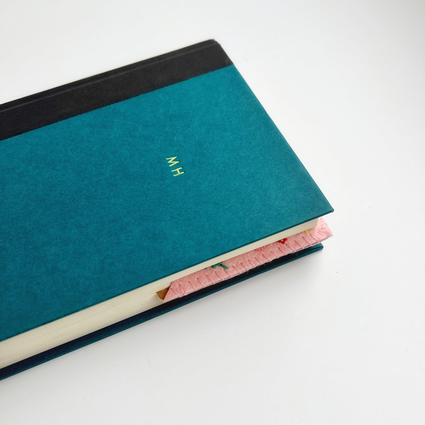 Embroidered Flower Corner Bookmarks – Gift-Ready