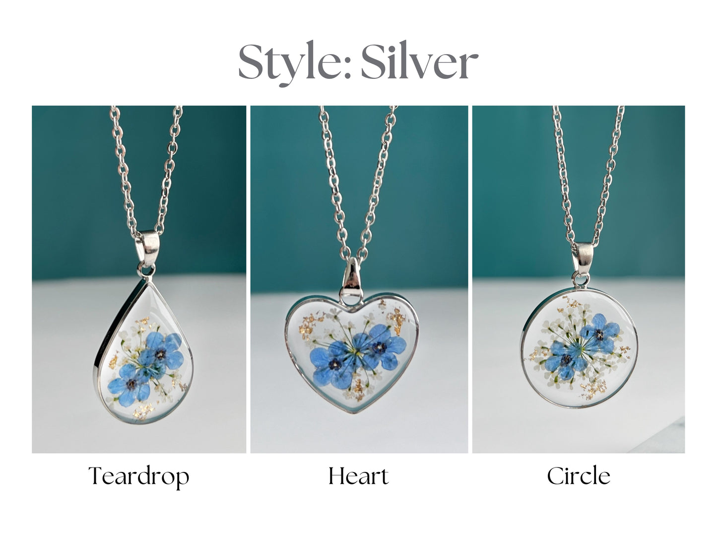 Silver Circle Necklace