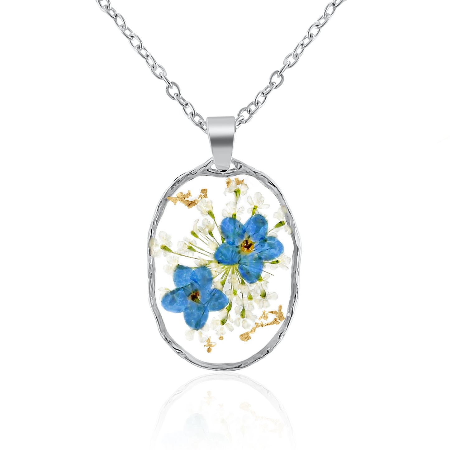 Forget Me Not Flower Earrings & Necklaces TT