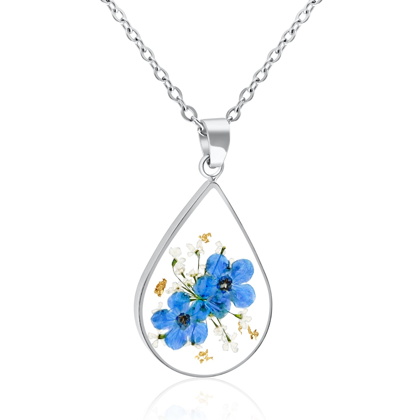 Forget Me Not Flower Earrings & Necklaces TT