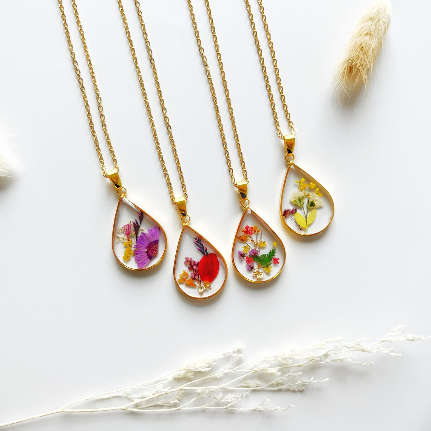Birth flower Necklace TT