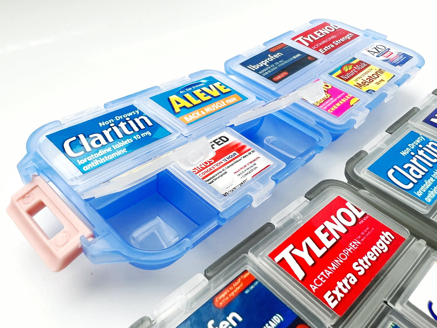 10-Slot Custom Labeled Pillbox TT