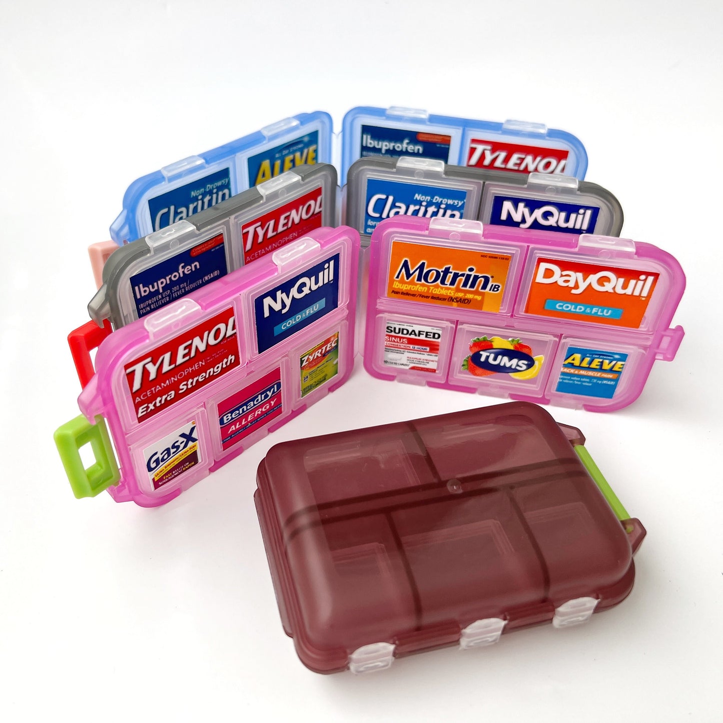 10-Slot Custom Labeled Pillbox TT