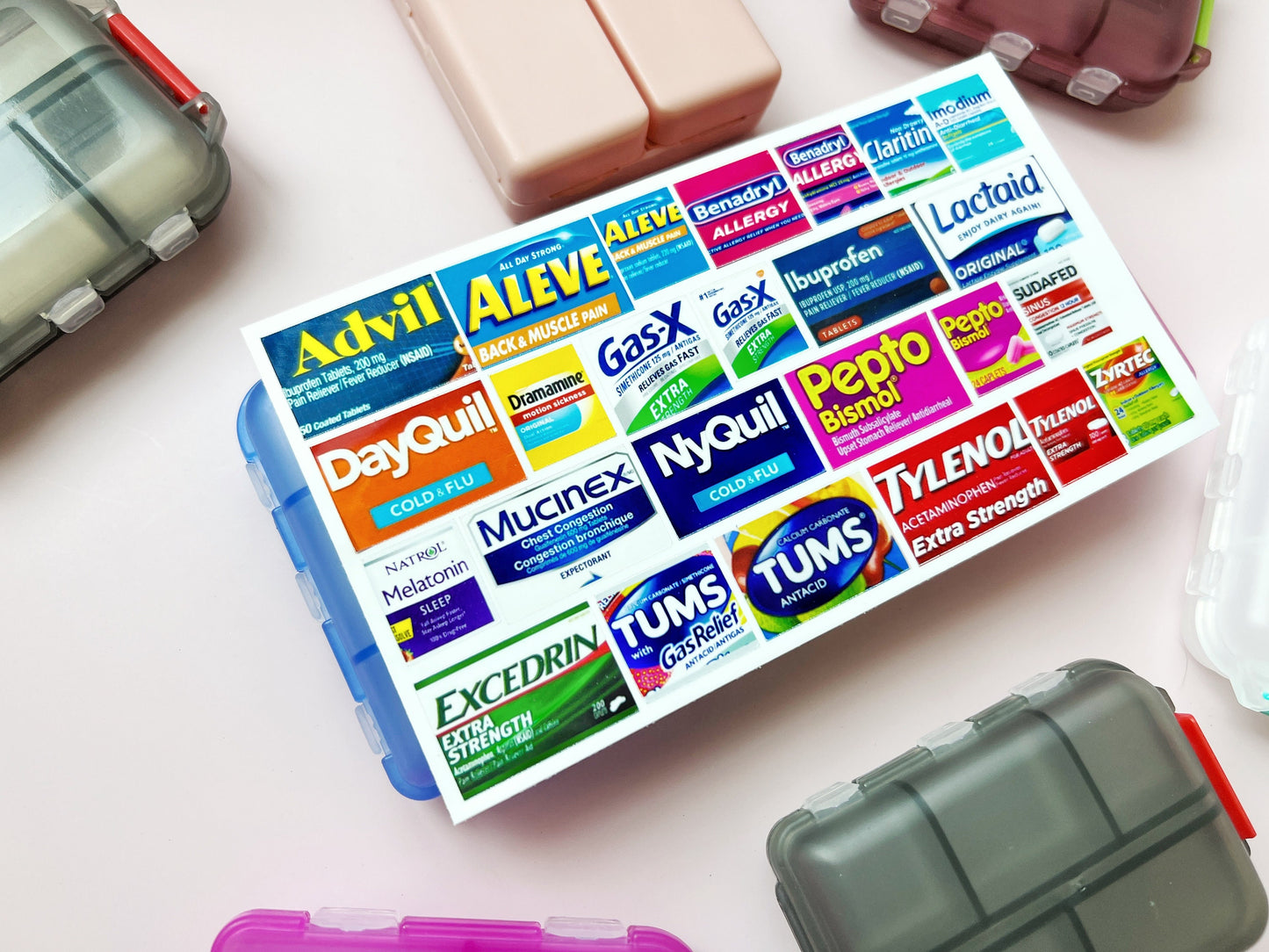 Adult Pocket Pharmacy Labels TT