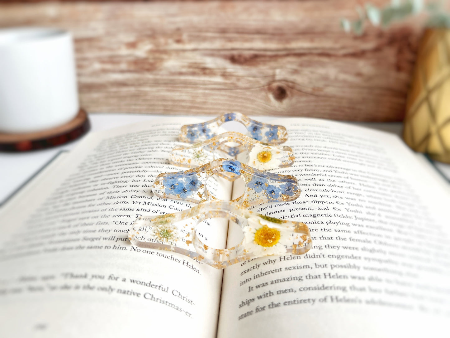Floral Page Holder