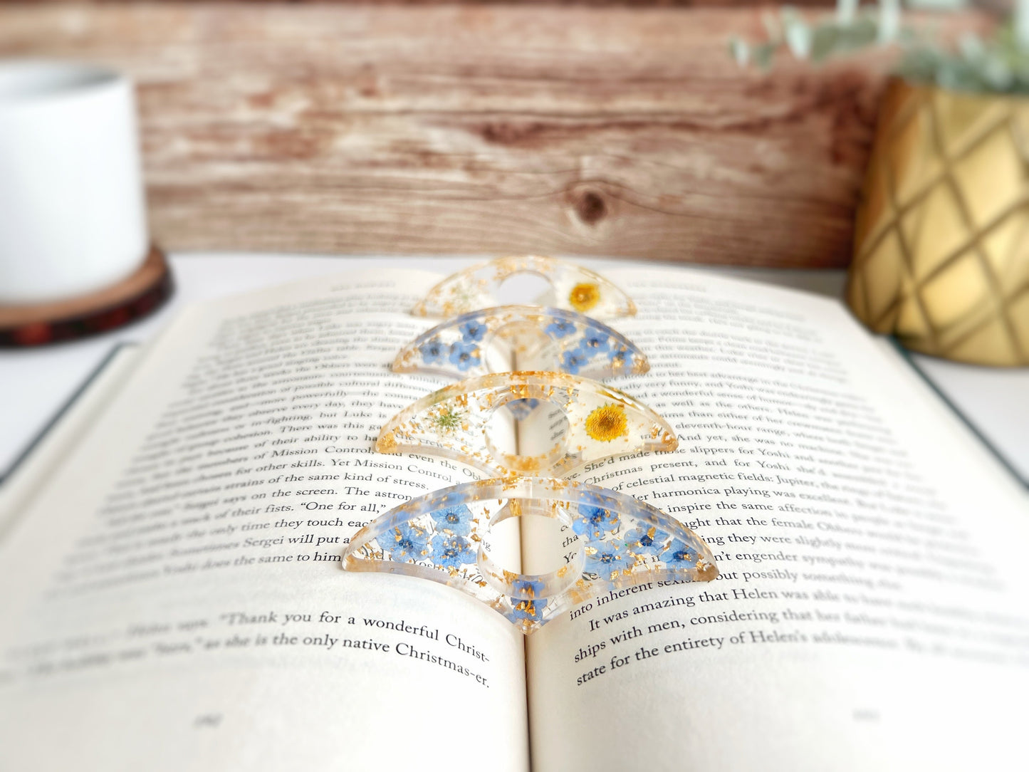 Floral Page Holder