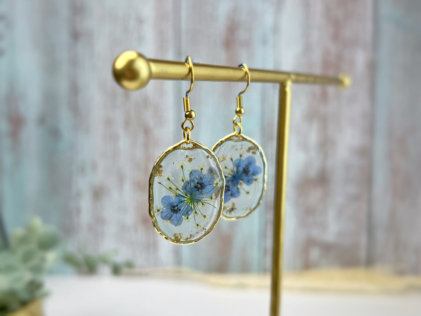 Forget Me Not Flower Necklaces & Earrings TT