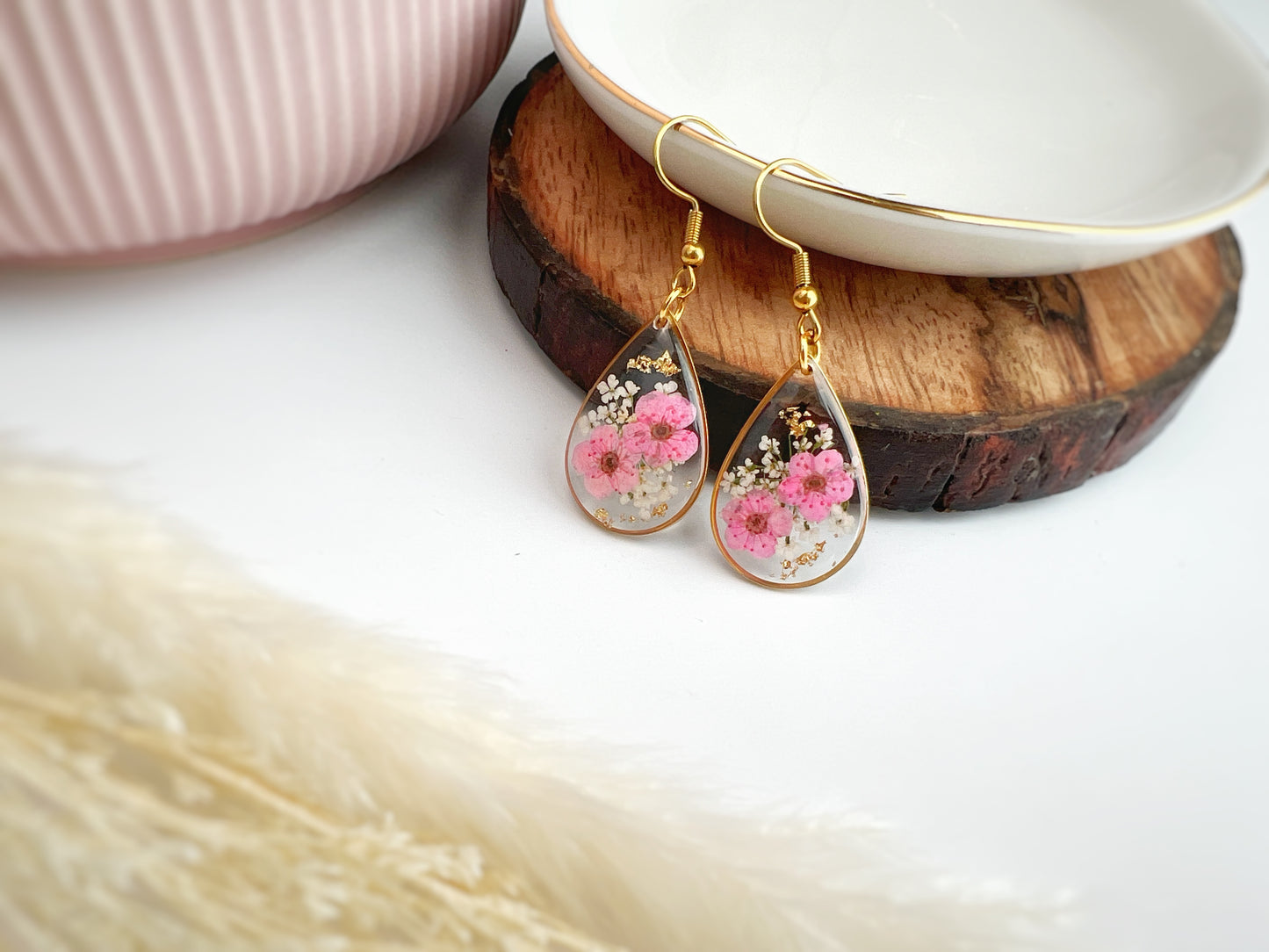 Forget Me Not Flower Necklaces & Earrings TT