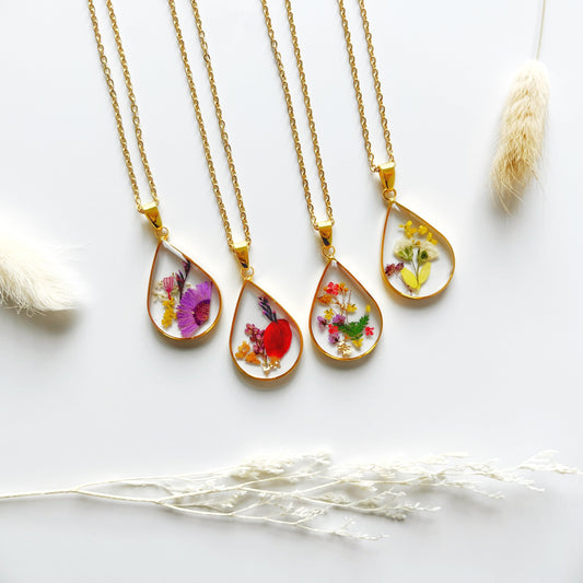 Birth Flower Necklace V.1