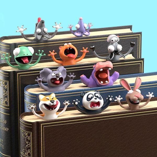 Squashed Animal Bookmarks
