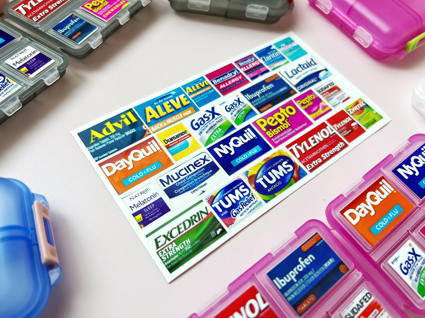 Adult Pocket Pharmacy Labels TT