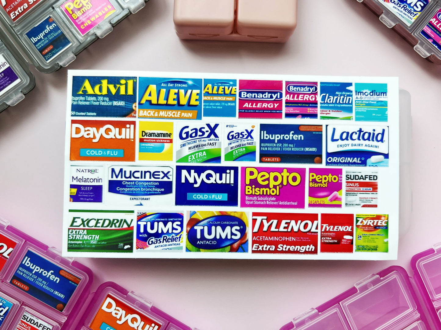 Adult Pocket Pharmacy Labels TT