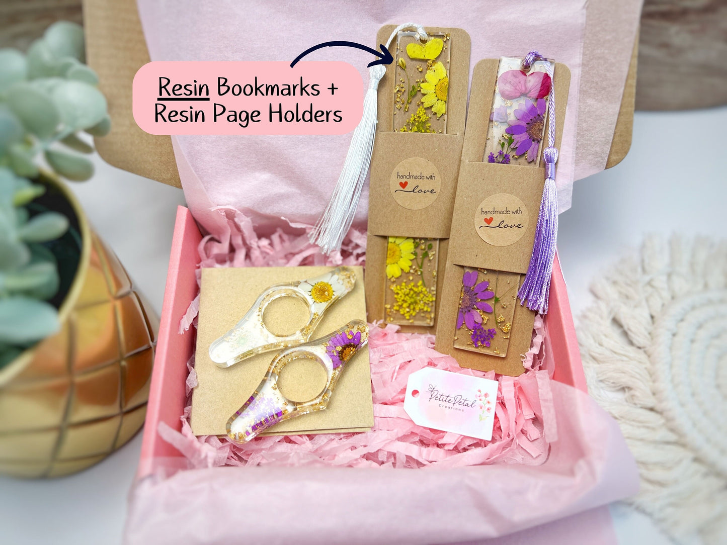 Floral Page Holder