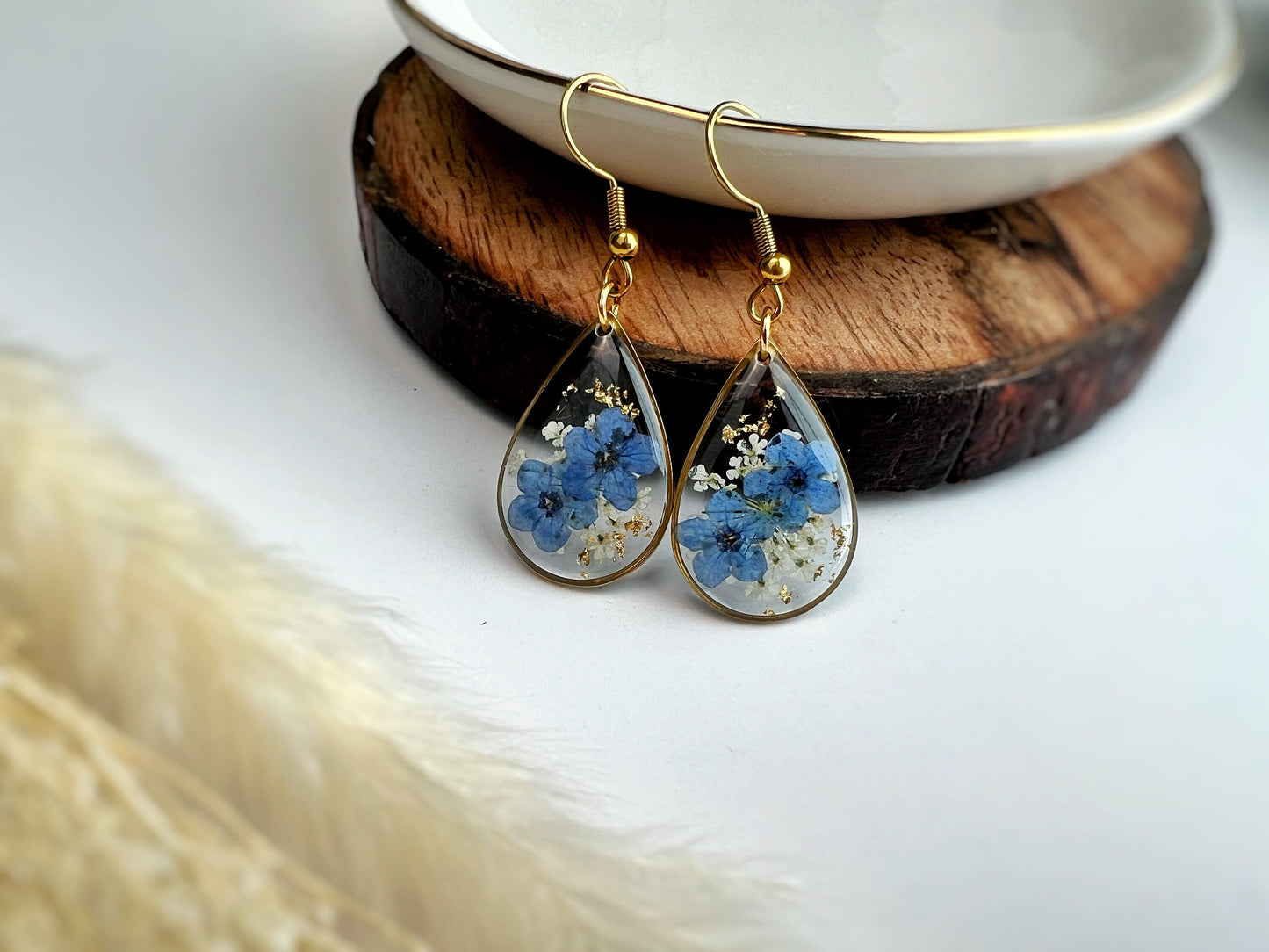 Forget Me Not Flower Necklaces & Earrings TT