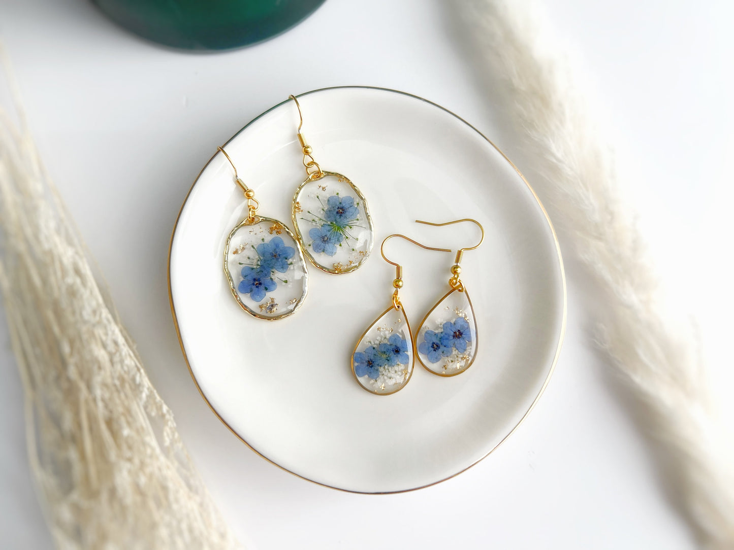 Forget Me Not Flower Necklaces & Earrings TT