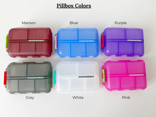 10-Slot Custom Labeled Pillbox TT